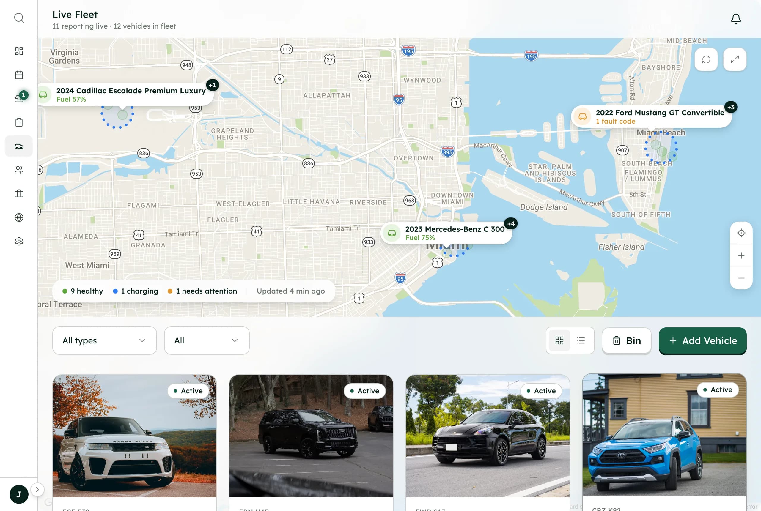 Every car on one map